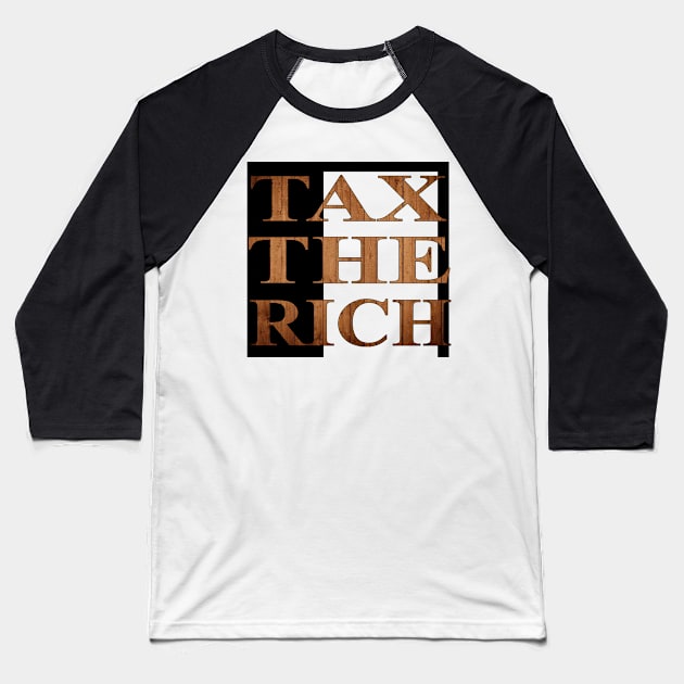 Tax the billionaires Baseball T-Shirt by Creation Cartoon